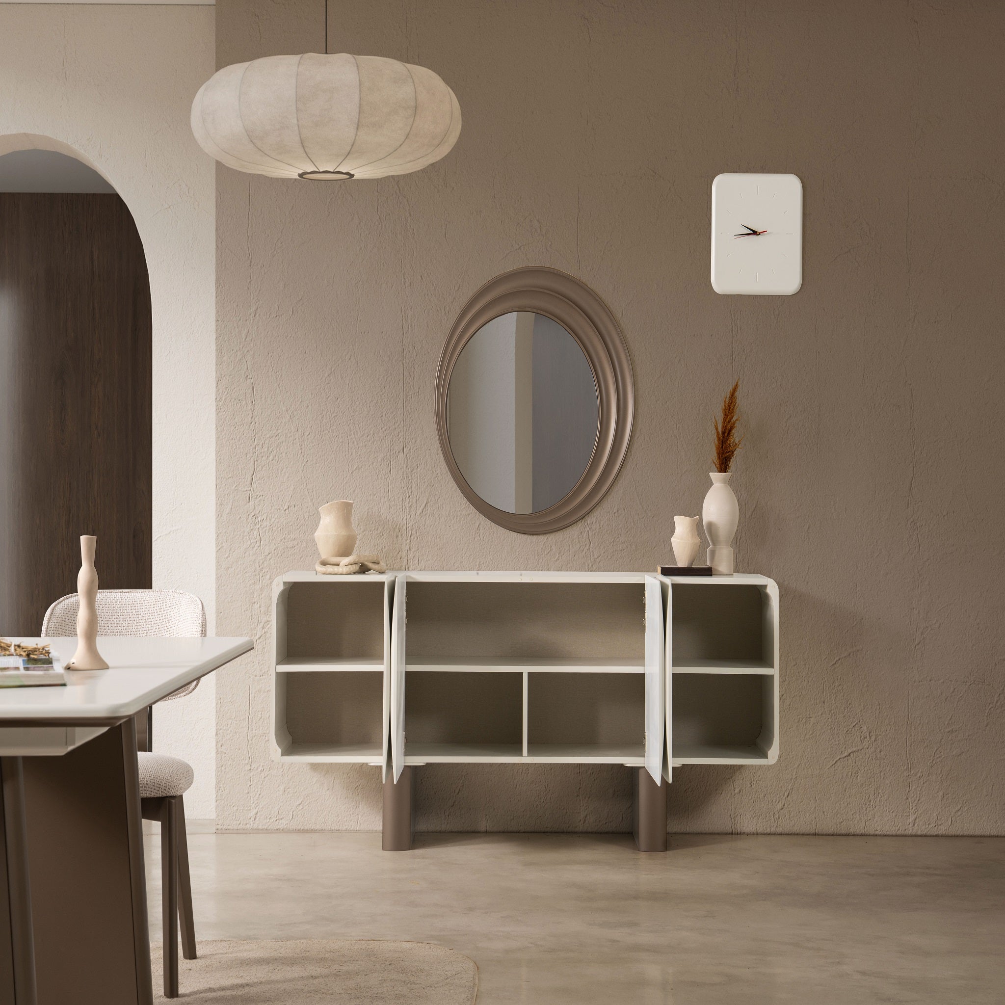 Alfa Konsol - Modern Aynalı Konsol  | Tarzdeco