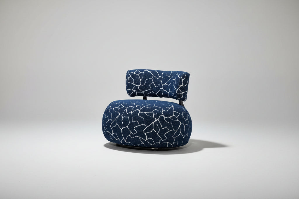 Bonita Berjer - Modern Organik Formlu Tekli Koltuk