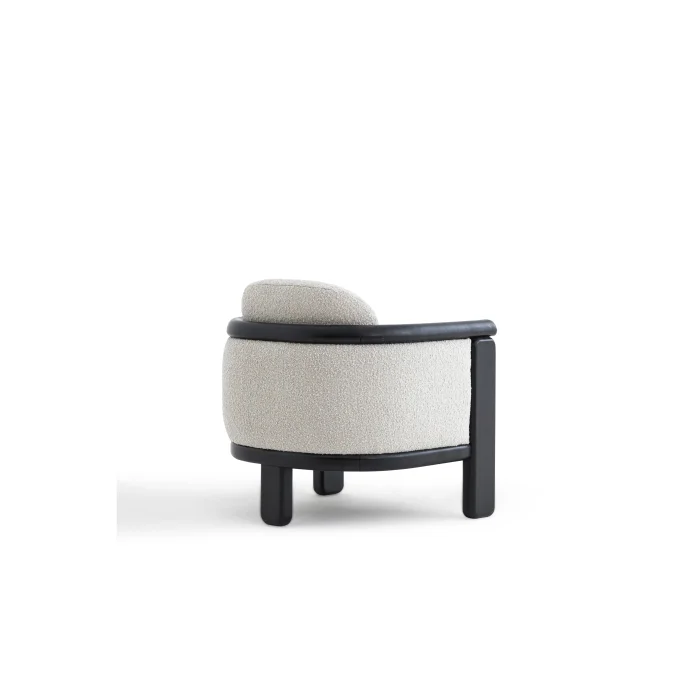 Babil Berjer - Minimalist Mat Siyah Çerçeveli Berjer | Tarzdeco