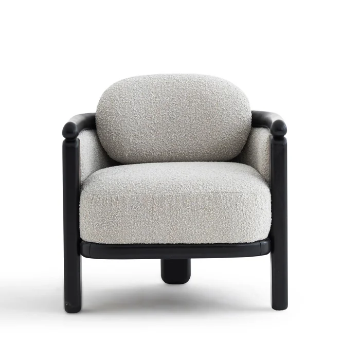 Babil Berjer - Minimalist Mat Siyah Çerçeveli Berjer | Tarzdeco